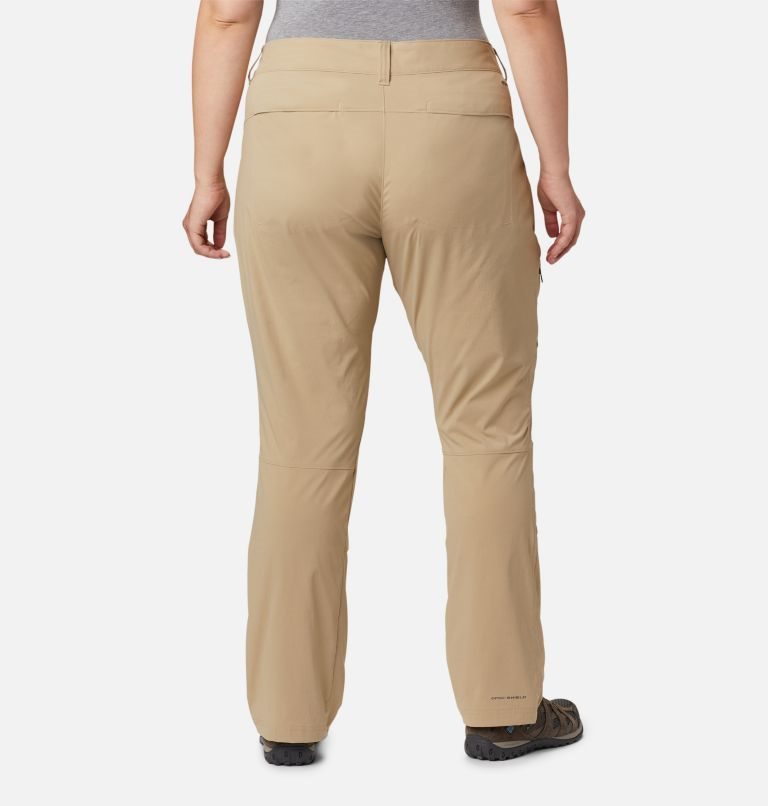 Women's Columbia Saturday Trail Stretch Pants Khaki | Plus Size CA-H1354